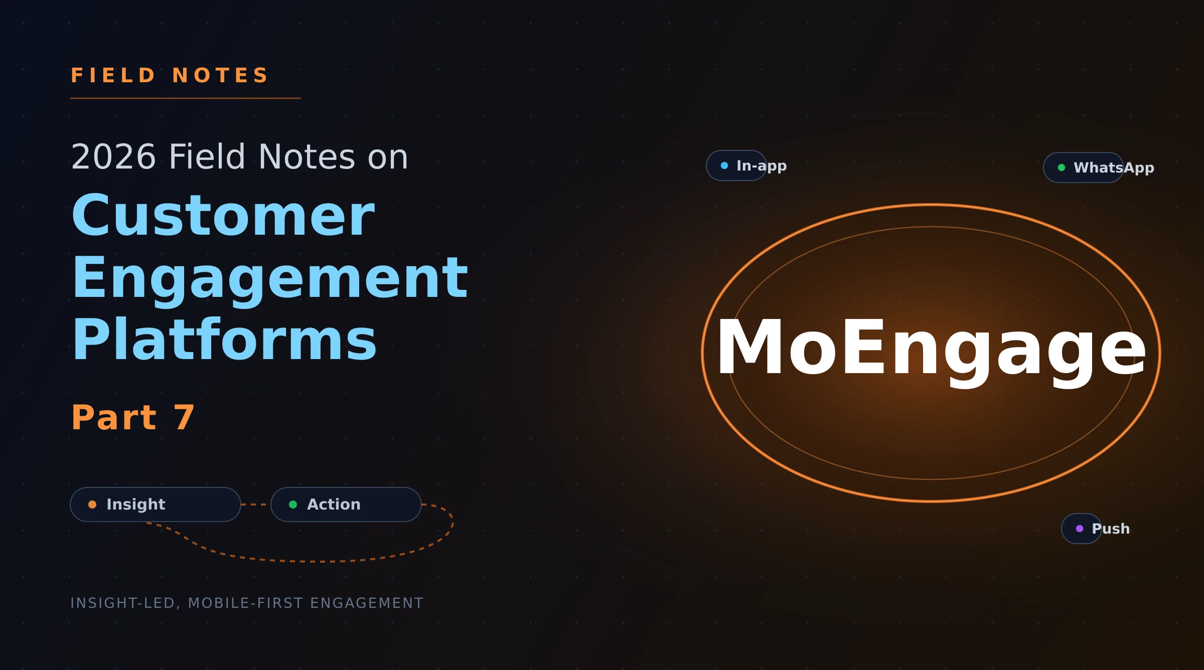 2026 Field Notes on Customer Engagement Platforms — Part 7: MoEngage